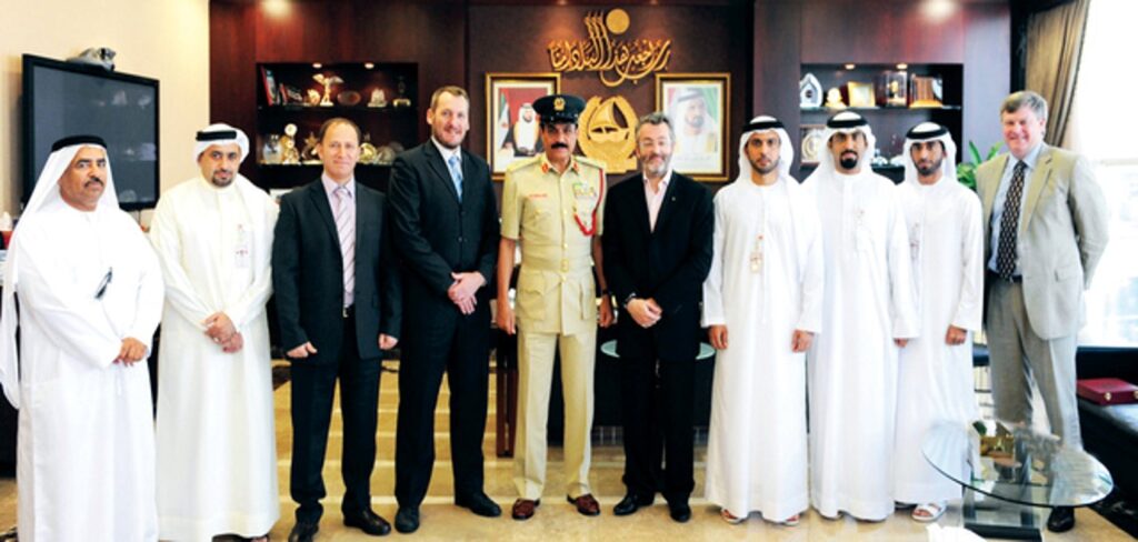 A meeting was held between Dubai Police and members of the Arab Anti-Piracy Alliance to discuss ways to enhance cooperation and strengthen joint efforts in combating intellectual property piracy.